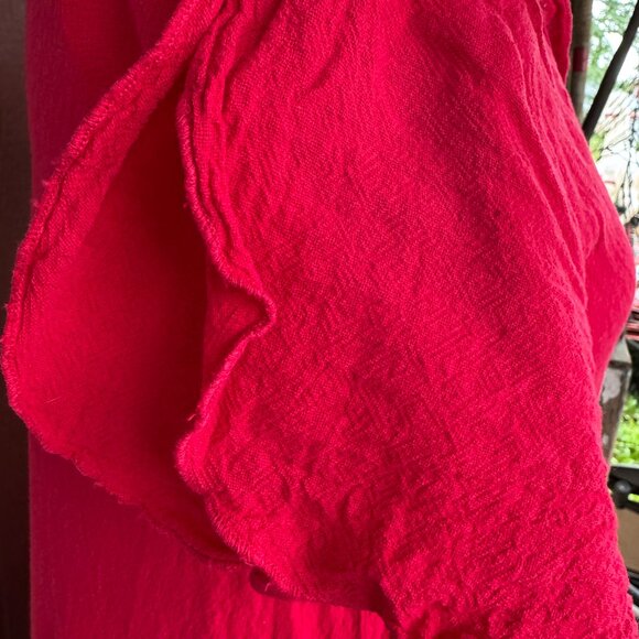 Oh My Gauze! Short Sleeve Pullover Cotton Dress Sz 1 - Picture 6 of 8